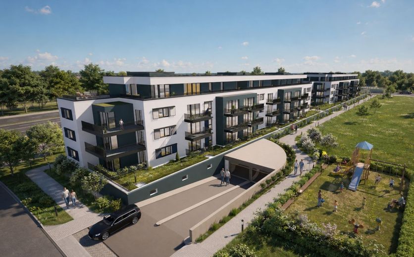 Mansarda al primo utilizzo - nuova costruzione – Blick zum Bauprojekt