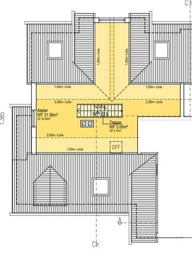 3-room maisonette apartment in Schwalbenweg/ Welsleben – Atelier DG