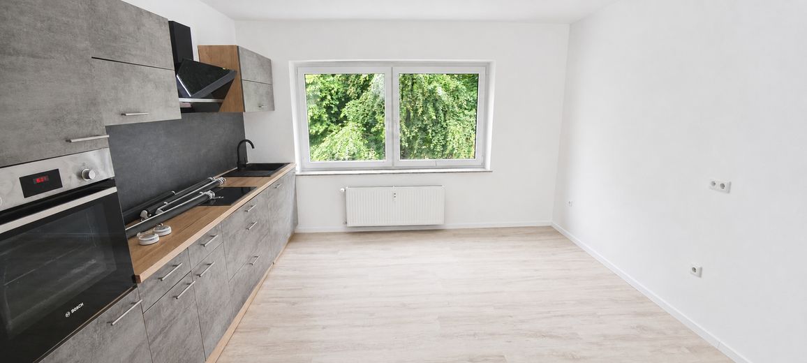 Appartamento di 121 m² completamente ristrutturato, libero · 2° piano · Bochum-Grumme – Küche 