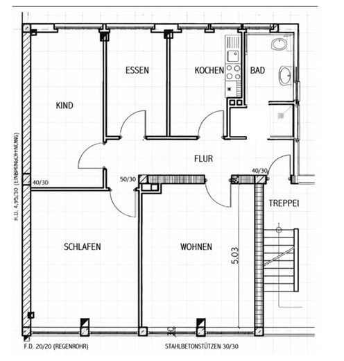Nachhaltig modernisiert – Wohnqualität auf neuem Niveau – Grundriss