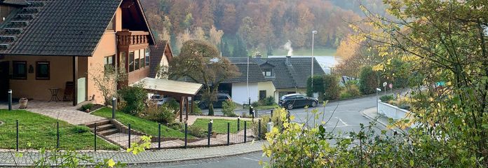 Ausblick vom Baugrundstück