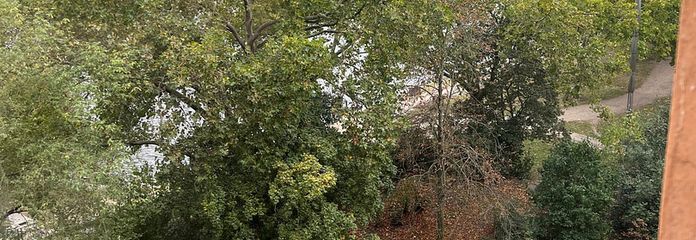 Der Blick auf den Urbanhafen