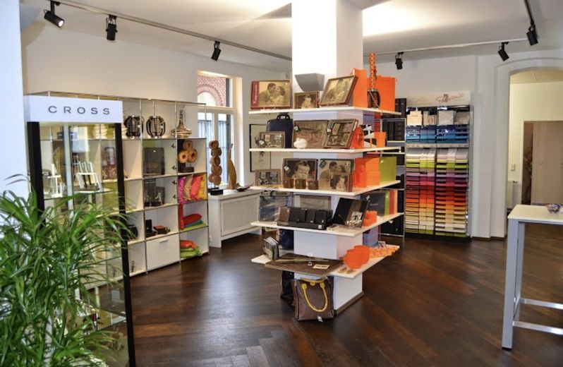 Innenansicht, Papeterie