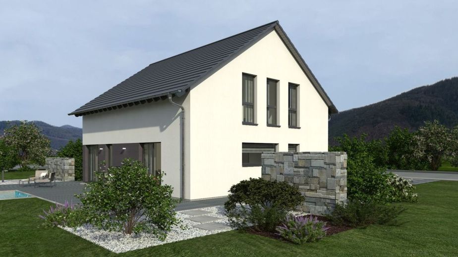 UNA CASA CHE CONVINCE PER LA GRANDE DISPONIBILITÀ DI SPAZIO – Ansicht Garten
