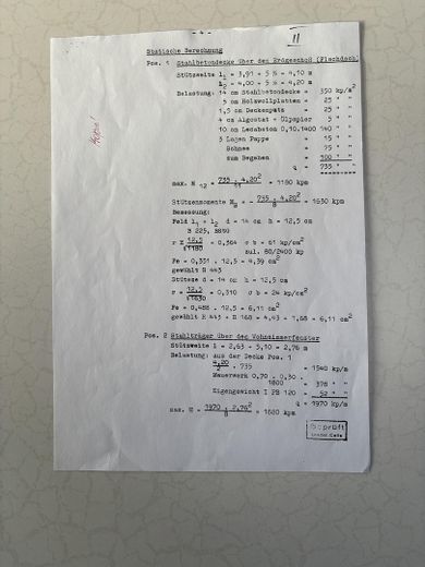 Statikberechnung
