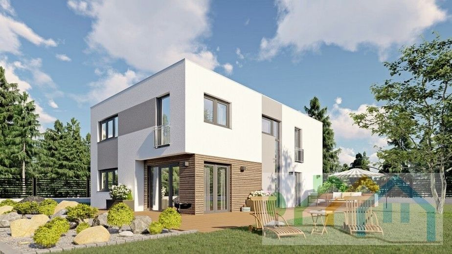 Gute Nachbarschaft in Stein mit BAUHAUS und Grundstück für maximale Individualität – Stadtvilla Berlin 141 009