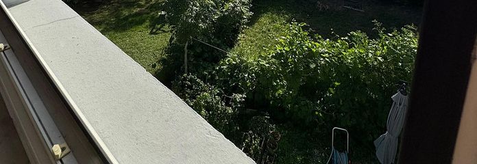 4-Zimmer-Wohnung mit traumhaften Taunusblick und eigenem Garten – Tanusblick und Garten