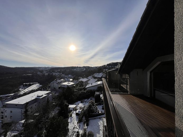 Blick vom Balkon nach Südwest