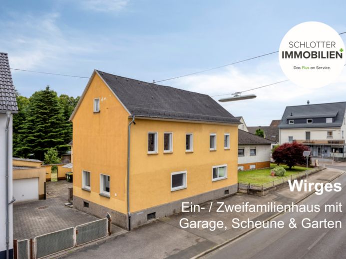 Großes Ein- / Zweifamilienhaus + Scheune + Garten – फोटो 1