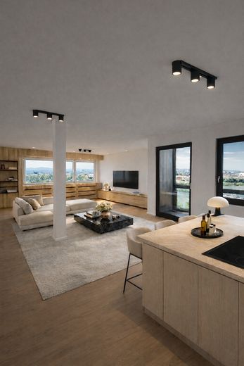 Spektakulärster Ausblick der Ortenau, Rheinpromenade, Gartenschaugelände und Straßburger Münster – Foto 2