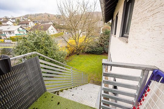 Treppe Balkon zu Garten