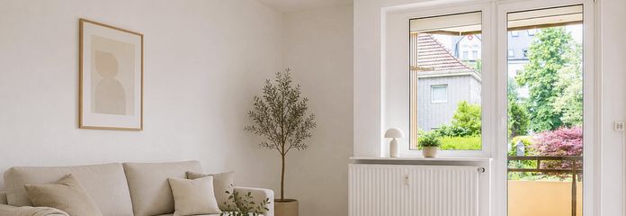 Yeni yenilenmiş 3 odalı daire taşınmanız için hazır! - Komisyonsuz – Wohnzimmer