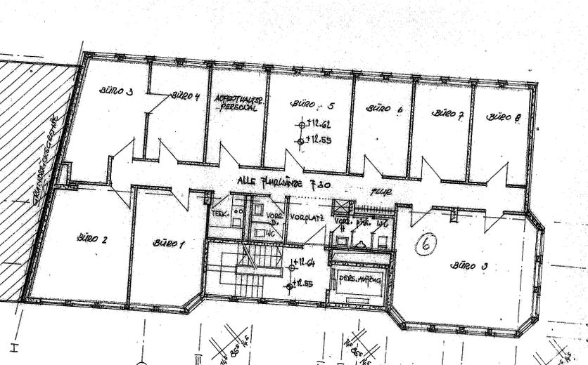 Büro / Praxis / Seminarräume Nürnberg – saniert, 220 m², bei Hbf – provisionsfrei (Eigentümer) – Foto 27