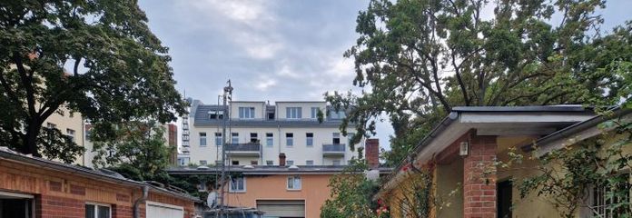 Development plot in Berlin-Adlershof near S-Bahn