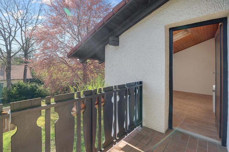 Balkon und Abstellraum