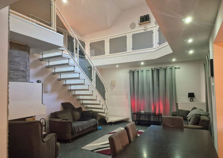 WE2 Wohn-Essbereich mit Kamin