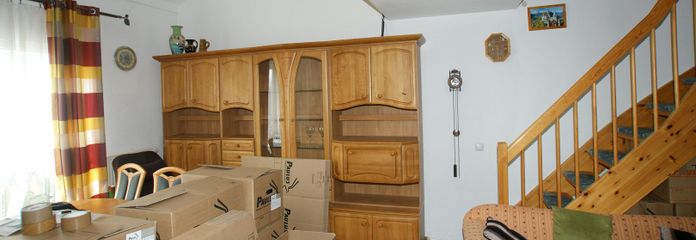 Super Wohnung mit Galerie und Balkon – Wohnzimmer