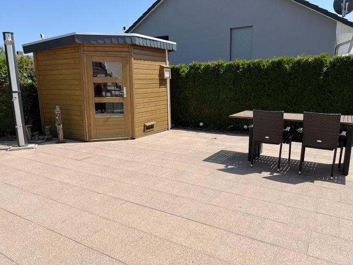 Terrasse/ Sauna