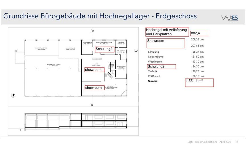 Hauptgebäude EG