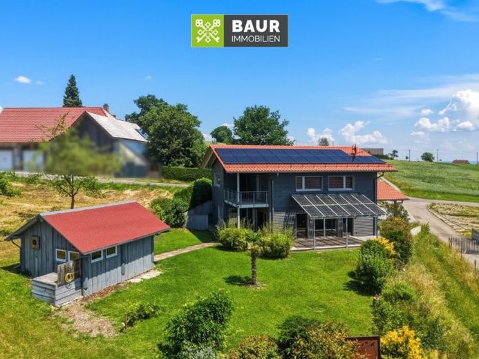 360° I Hochwertiges Baufritz-Einfamilienhaus in idyllischer Ortsrandlage von Deggenhausertal-Azenweiler – फोटो 1
