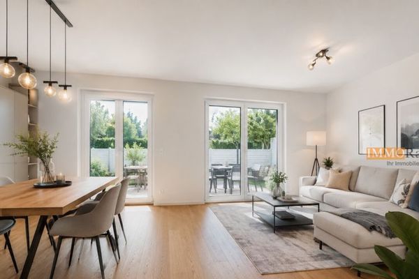 IMMORath.de – Moderna casa a schiera centrale con classe di efficienza energetica A+ in posizione tranquilla