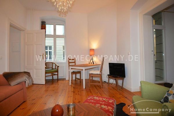 Przytulne mieszkanie 2-pokojowe w Kreuzbergu, umeblowane