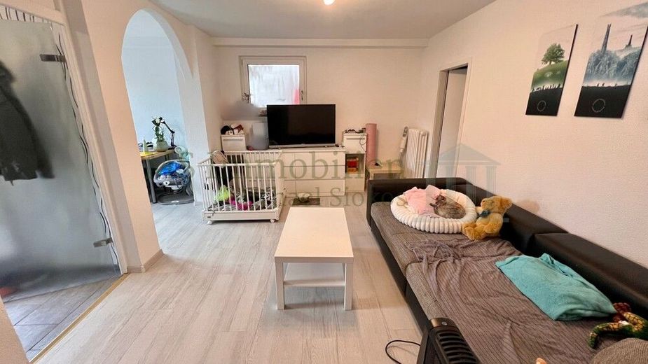 *** Mehrgenerationenhaus mit drei Wohnparteien - Nähe Biedensand *** – Anbau EG Wohnzimmer Ansicht 1