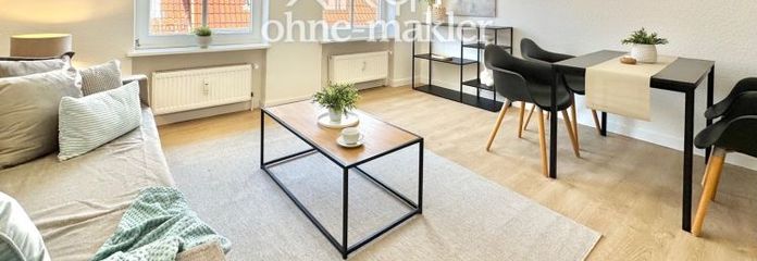 Sofort einziehen oder vermieten! Modernisierte 2-Zimmer-Wohnung in Wismars Altstadt