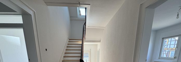 200 m² yaşam alanına sahip geniş müstakil ev - Brensbach-Wersau'da yeni yenilenmiş – Treppenhaus 1.OG