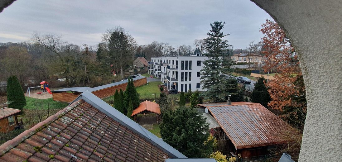 Blick vom Spitzboden