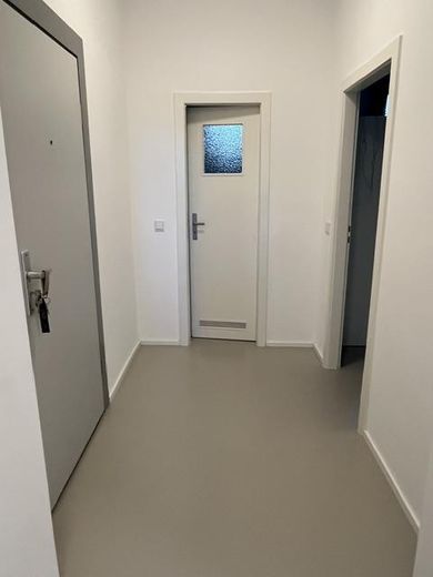 TOPLAGE ! Helle, sanierte 2-Zimmer Wohnung mit Mainblick – Flur