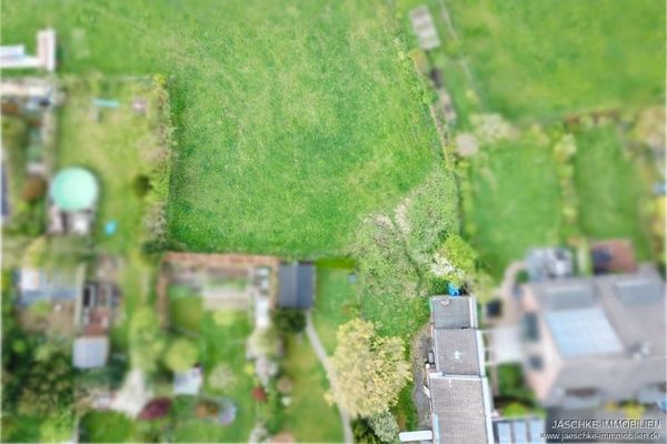 JÄSCHKE - Idyllisches Grundstück in zweiter Reihe in Aachen-Brand mit unverbaubarem Blick ins Grüne