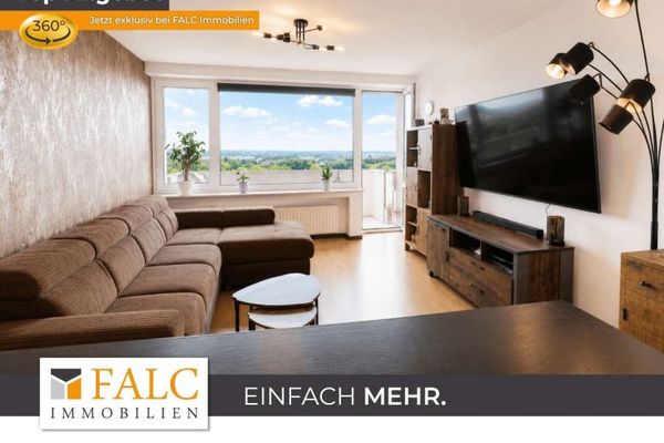 Über den Dächern von Köln: Helle 4-Zimmer-Familienwohnung mit Loggia und Weitblick