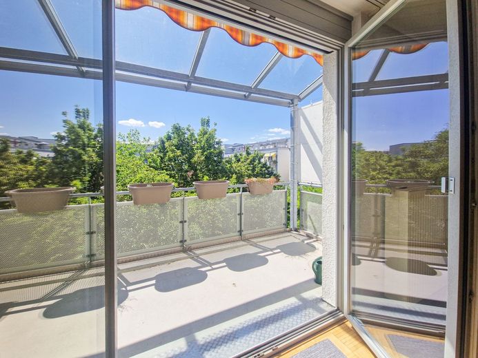 Elegante 3-Zimmer-Wohnung mit Westbalkon in Top-Lage Mainz-Gonsenheim - bezugsfrei! – Balkontür