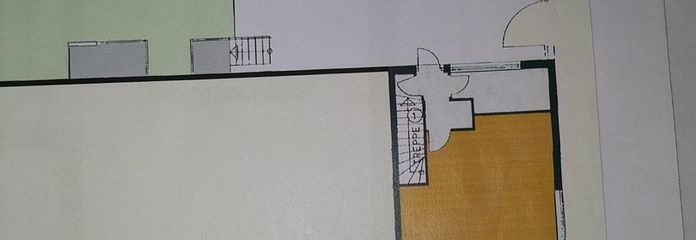 oranger Bereich Grundriss EG