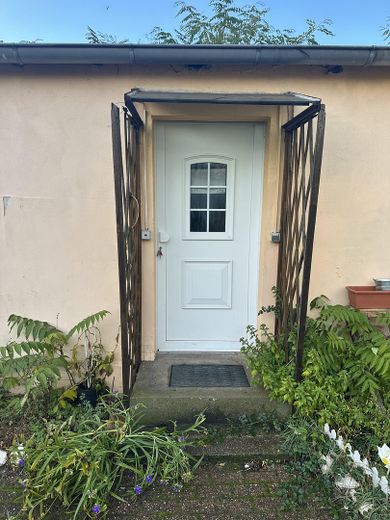 Eingangstür Anbau hofseitig