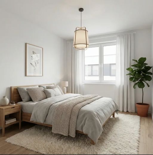 Neubau KfW-55 | 4-Zimmer Maisonette mit Dachterrasse & Carport – Schlafzimmer