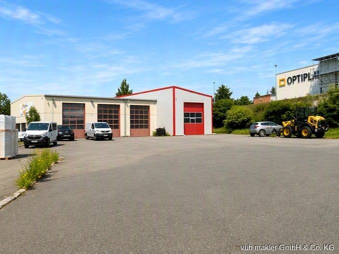 Gewerbehalle mit Erweiterungsbau und Wartungsgrube in Oelsnitz Vogtland – VUB0002466-2
