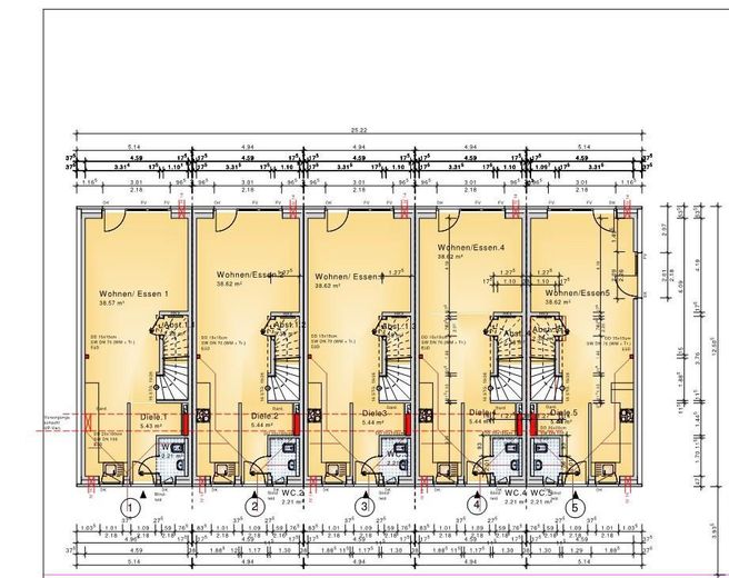 Casa a schiera moderna con la massima qualità abitativa, standard KfW 55 – Foto 23