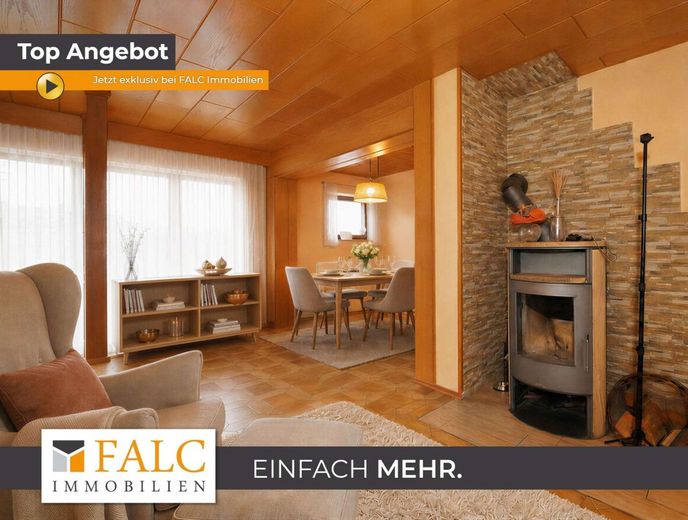 Herrlich viel Platz, Einliegerwohnung und Sauna - FALC Immobilien – Durchgangszimmer