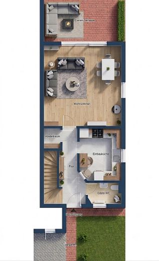Без комиссии: ухоженная двухквартирная вилла | 126 м² | участок 715 м² – Фото 20