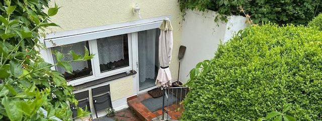 Grüne Süd-West Terrasse