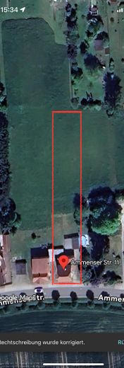 Grundstück Vogelperspektive