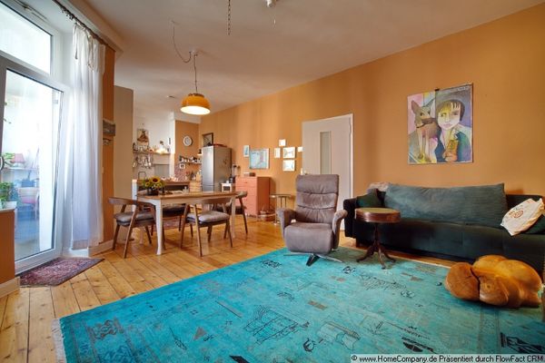 Perla d’epoca unica con splendida veranda sul cortile interno nel quartiere Kreuzviertel di Dortmund