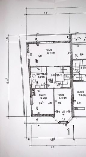 Grundriss Obergeschoss