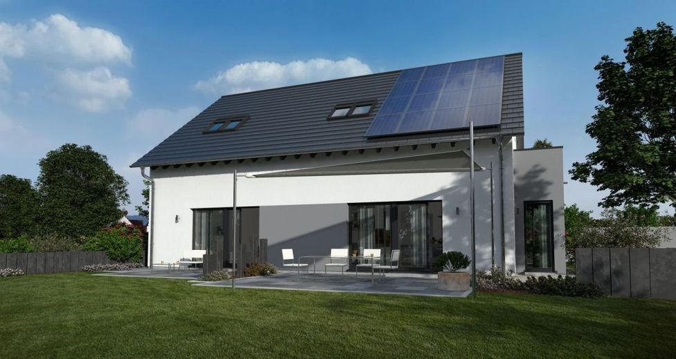 EIN HAUS - ZWEI OPTIONEN – Ansicht Garten