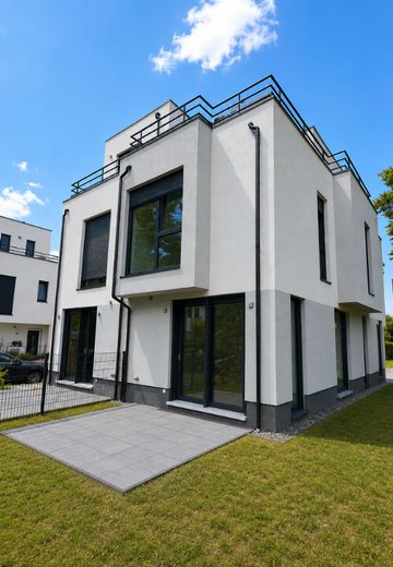 Nowy dom w Berlinie-Müggelheim – A+, taras na dachu, ogród, 4,5 pokoju, bez prowizji – Zdjęcie 3