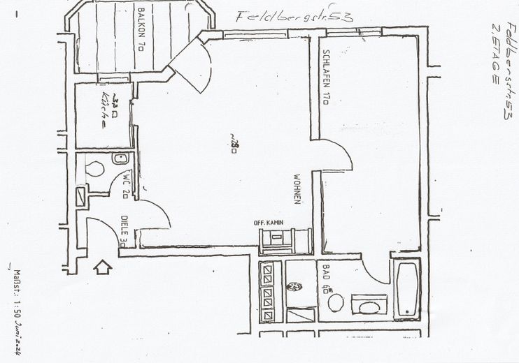 Immo F 261019 – Grundriss; Lage , Nordwest