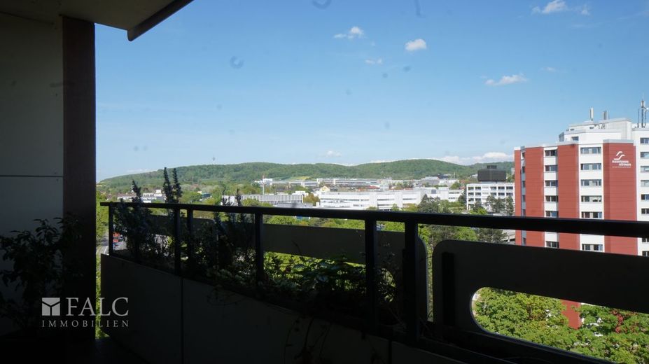 Super Lage - Apartment ca. 50 m² - von FALC Immobilien Göttingen – Blick vom Balkon