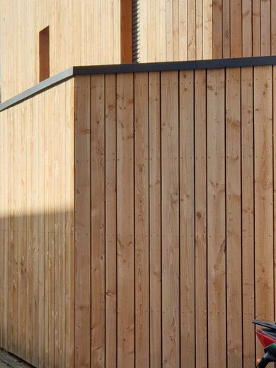 Detail Holzfassade